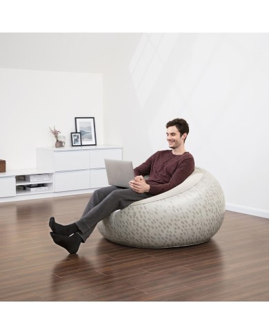 Bestway Poltrona Gonfiabile Gigante Fashion Colore Assortito 112x112x66 cm Interno 75052