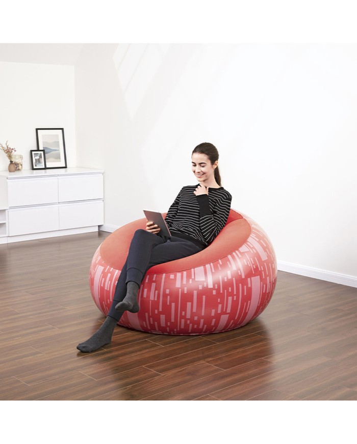 Bestway Poltrona Gonfiabile Gigante Fashion Colore Assortito 112x112x66 cm Interno 75052