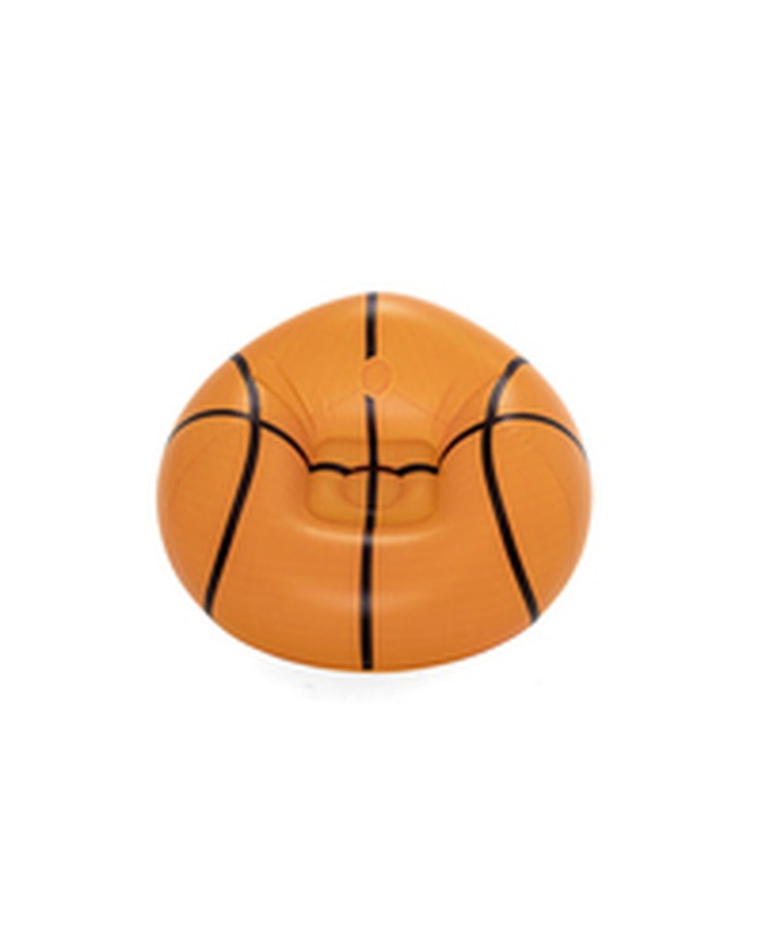 Bestway Poltrona Gonfiabile Gigante Basket 114x112x66 cm +6 Anni Interno e Giardino 75103