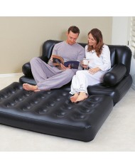 Bestway Poltrona Gonfiabile 5 Posizioni Nero 188x152x64 cm Interno 75054 Bestway Poltrona Gonfiabile 5 Posizioni Nero 188x152x64 cm Interno 75054