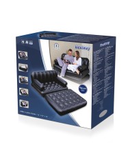 Bestway Poltrona Gonfiabile 5 Posizioni Nero 188x152x64 cm Interno 75054 Bestway Poltrona Gonfiabile 5 Posizioni Nero 188x152x64 cm Interno 75054