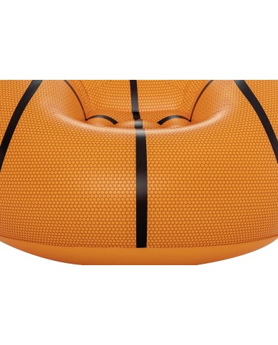 Bestway Poltrona Gonfiabile Gigante Basket 114x112x66 cm +6 Anni Interno e Giardino 75103 Bestway Poltrona Gonfiabile Gigante Basket 114x112x66 cm +6 Anni Interno e Giardino 75103