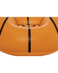 Bestway Poltrona Gonfiabile Gigante Basket 114x112x66 cm +6 Anni Interno e Giardino 75103
