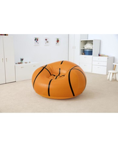 Bestway Poltrona Gonfiabile Gigante Basket 114x112x66 cm +6 Anni Interno e Giardino 75103 Bestway Poltrona Gonfiabile Gigante Basket 114x112x66 cm +6 Anni Interno e Giardino 75103