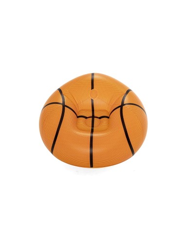 Bestway Poltrona Gonfiabile Gigante Basket 114x112x66 cm +6 Anni Interno e Giardino 75103 Bestway Poltrona Gonfiabile Gigante Basket 114x112x66 cm +6 Anni Interno e Giardino 75103