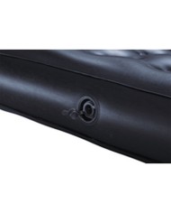 Bestway Poltrona Gonfiabile 4 Posizioni Nero 191x38x25 cm Interno 75114 Bestway Poltrona Gonfiabile 4 Posizioni Nero 191x38x25 cm Interno 75114