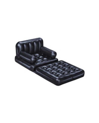 Bestway Poltrona Gonfiabile 4 Posizioni Nero 191x38x25 cm Interno 75114