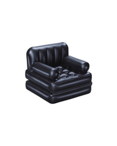 Bestway Poltrona Gonfiabile 4 Posizioni Nero 191x38x25 cm Interno 75114