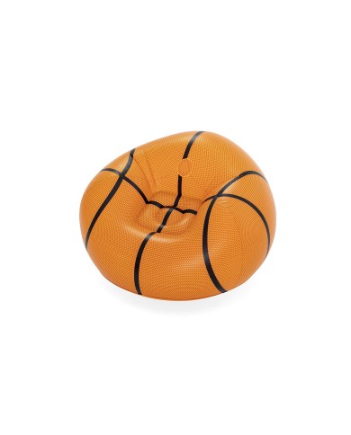 Bestway Poltrona Gonfiabile Gigante Basket 114x112x66 cm +6 Anni Interno e Giardino 75103 Bestway Poltrona Gonfiabile Gigante Basket 114x112x66 cm +6 Anni Interno e Giardino 75103