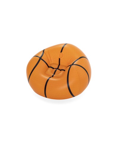Bestway Poltrona Gonfiabile Gigante Basket 114x112x66 cm +6 Anni Interno e Giardino 75103 Bestway Poltrona Gonfiabile Gigante Basket 114x112x66 cm +6 Anni Interno e Giardino 75103