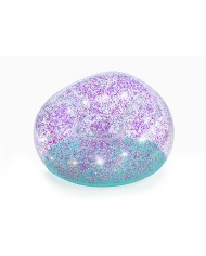 Bestway Gigante Sedia Gonfiabile Glitterata 114x112x66 cm +6 Anni Interno e Giardino 75115