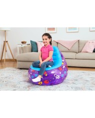 Bestway Sedia Gonfiabile con Luci Led Spaziali 72x72x64 cm +3 Anni Interno e Giardino 75122 Bestway Sedia Gonfiabile con Luci Led Spaziali 72x72x64 cm +3 Anni Interno e Giardino 75122