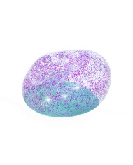 Bestway Gigante Sedia Gonfiabile Glitterata 114x112x66 cm +6 Anni Interno e Giardino 75115