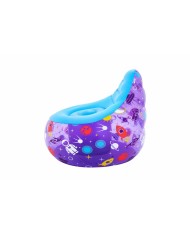 Bestway Sedia Gonfiabile con Luci Led Spaziali 72x72x64 cm +3 Anni Interno e Giardino 75122 Bestway Sedia Gonfiabile con Luci Led Spaziali 72x72x64 cm +3 Anni Interno e Giardino 75122