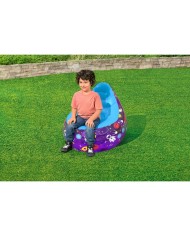 Bestway Sedia Gonfiabile con Luci Led Spaziali 72x72x64 cm +3 Anni Interno e Giardino 75122 Bestway Sedia Gonfiabile con Luci Led Spaziali 72x72x64 cm +3 Anni Interno e Giardino 75122