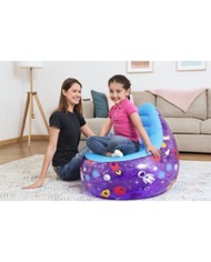 Bestway Sedia Gonfiabile con Luci Led Spaziali 72x72x64 cm +3 Anni Interno e Giardino 75122 Bestway Sedia Gonfiabile con Luci Led Spaziali 72x72x64 cm +3 Anni Interno e Giardino 75122