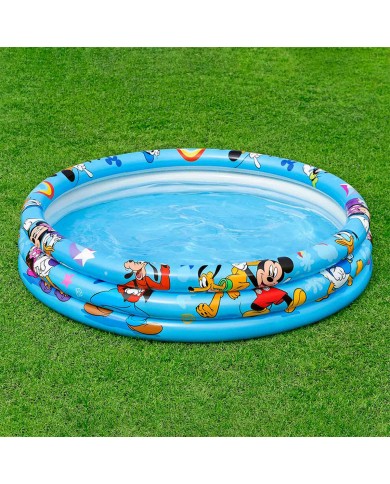 Bestway Piscina Gonfiabile Disney Mickey & Friends 122x25 cm +2 Anni Giardino 91007
