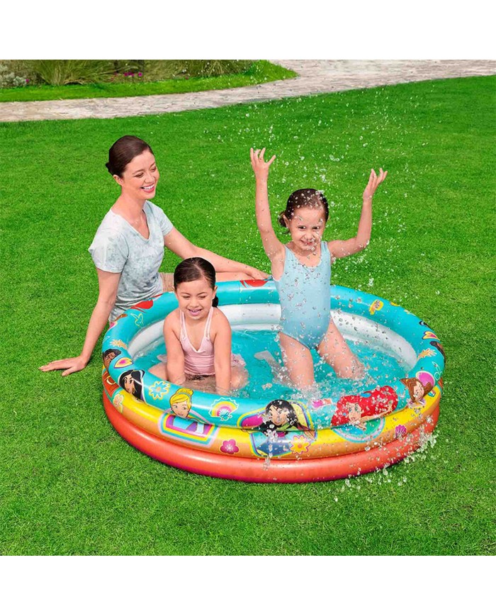 Bestway Piscina Gonfiabile Disney Principesse 122x30 cm +2 Anni Giardino 91099 Bestway Piscina Gonfiabile Disney Principesse 122x30 cm +2 Anni Giardino 91099