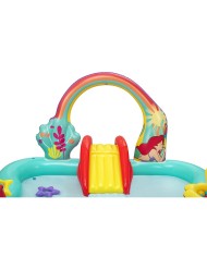 Bestway Piscina Gonfiabile Parco Giochi Disney Sirenetta 221x193x117 cm +2 Anni Giardino 91097 Bestway Piscina Gonfiabile Parco Giochi Disney Sirenetta 221x193x117 cm +2 Anni Giardino 91097