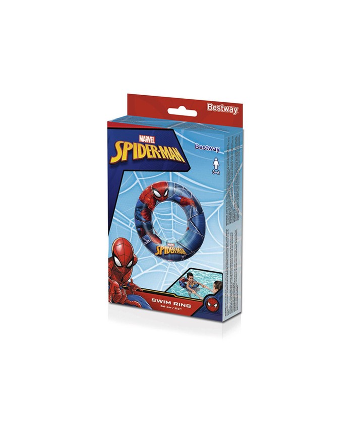 Bestway Galleggiante Gonfiabile Marvel Spiderman D56 cm +3 a 6 Anni Spiaggia e Giardino 98003 Bestway Galleggiante Gonfiabile Marvel Spiderman D56 cm +3 a 6 Anni Spiaggia e Giardino 98003