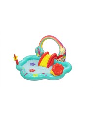 Bestway Piscina Gonfiabile Parco Giochi Disney Sirenetta 221x193x117 cm +2 Anni Giardino 91097 Bestway Piscina Gonfiabile Parco Giochi Disney Sirenetta 221x193x117 cm +2 Anni Giardino 91097