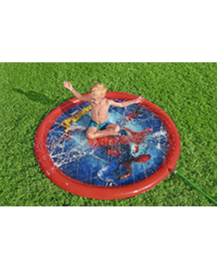 Bestway Piscina Gonfiabile con Spruzzatore Spiderman D165 cm +2 Anni Giardino 98792