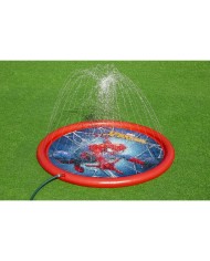 Bestway Piscina Gonfiabile con Spruzzatore Spiderman D165 cm +2 Anni Giardino 98792