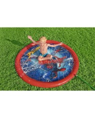 Bestway Piscina Gonfiabile con Spruzzatore Spiderman D165 cm +2 Anni Giardino 98792
