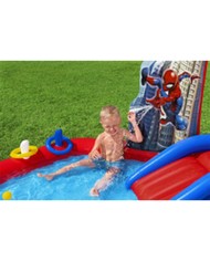 Bestway Piscina Gonfiabile Parco Giochi Spiderman 211x206x127 cm +2 Anni Giardino 98793
