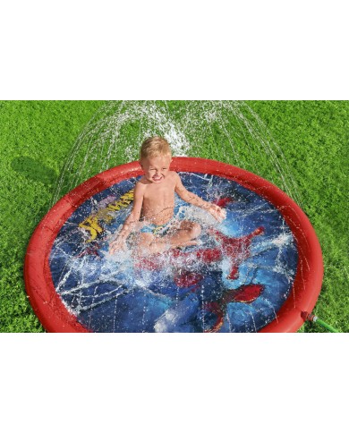 Bestway Piscina Gonfiabile con Spruzzatore Spiderman D165 cm +2 Anni Giardino 98792 Bestway Piscina Gonfiabile con Spruzzatore Spiderman D165 cm +2 Anni Giardino 98792