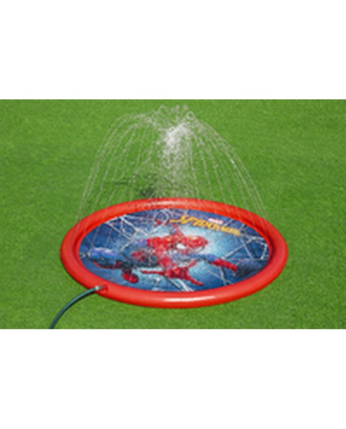 Bestway Piscina Gonfiabile con Spruzzatore Spiderman D165 cm +2 Anni Giardino 98792