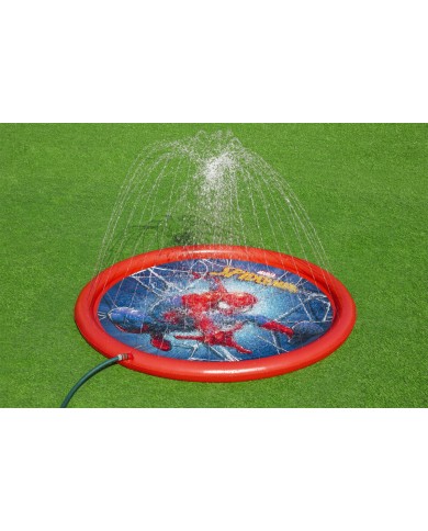 Bestway Piscina Gonfiabile con Spruzzatore Spiderman D165 cm +2 Anni Giardino 98792 Bestway Piscina Gonfiabile con Spruzzatore Spiderman D165 cm +2 Anni Giardino 98792