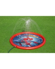 Bestway Piscina Gonfiabile con Spruzzatore Spiderman D165 cm +2 Anni Giardino 98792
