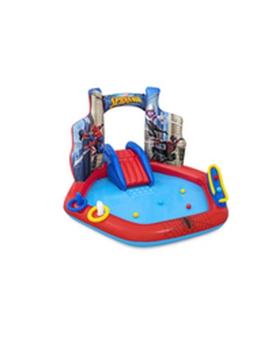 Bestway Piscina Gonfiabile Parco Giochi Spiderman 211x206x127 cm +2 Anni Giardino 98793