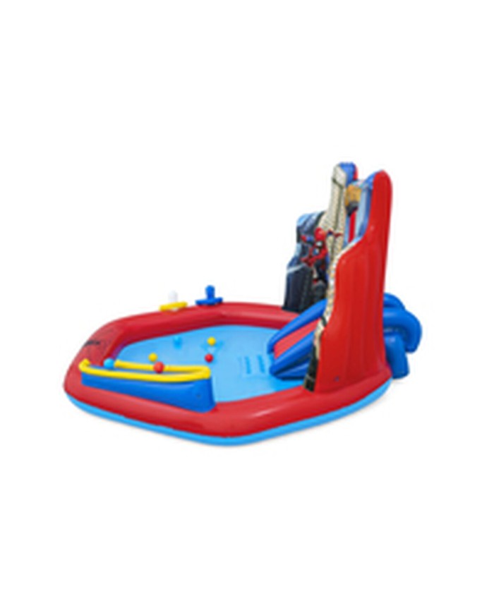 Bestway Piscina Gonfiabile Parco Giochi Spiderman 211x206x127 cm +2 Anni Giardino 98793