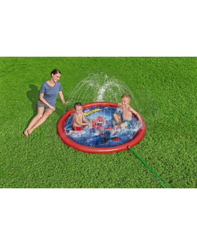 Bestway Piscina Gonfiabile con Spruzzatore Spiderman D165 cm +2 Anni Giardino 98792 Bestway Piscina Gonfiabile con Spruzzatore Spiderman D165 cm +2 Anni Giardino 98792