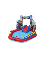 Bestway Piscina Gonfiabile Parco Giochi Spiderman 211x206x127 cm +2 Anni Giardino 98793