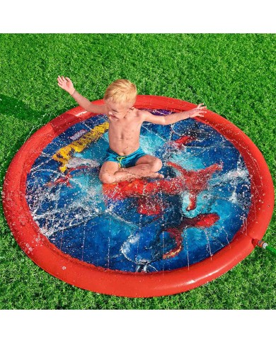 Bestway Piscina Gonfiabile con Spruzzatore Spiderman D165 cm +2 Anni Giardino 98792 Bestway Piscina Gonfiabile con Spruzzatore Spiderman D165 cm +2 Anni Giardino 98792