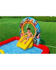Bestway Piscina Gonfiabile Parco Giochi Avengers 211x198x125 cm +2 Anni Giardino 98800 Bestway Piscina Gonfiabile Parco Giochi Avengers 211x198x125 cm +2 Anni Giardino 98800