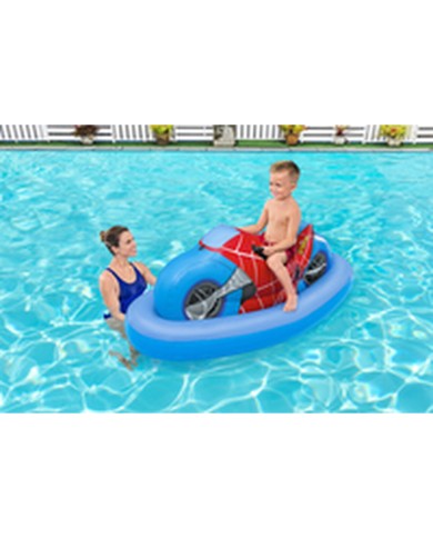 Bestway Gonfiabile Moto Spiderman 170x84 cm +3 Anni Spiaggia e Piscina 98794