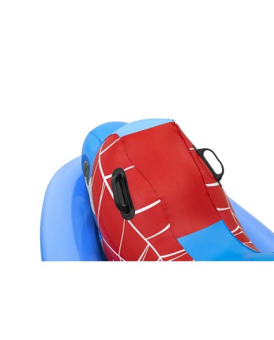 Bestway Gonfiabile Moto Spiderman 170x84 cm +3 Anni Spiaggia e Piscina 98794
