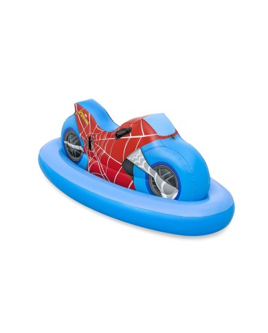 Bestway Gonfiabile Moto Spiderman 170x84 cm +3 Anni Spiaggia e Piscina 98794
