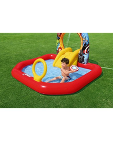 Bestway Piscina Gonfiabile Parco Giochi Avengers 211x198x125 cm +2 Anni Giardino 98800