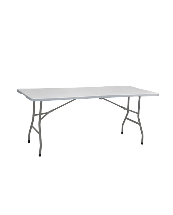 Tavolo Pieghevole Marbueno Grigio 70 x 74 x 180 cm