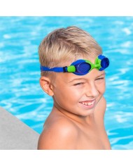 Bestway Occhiali da Nuoto in Silicone Antinebbia per Adulti, Colori Assortiti +14 Anni Spiaggia e Piscina 21051