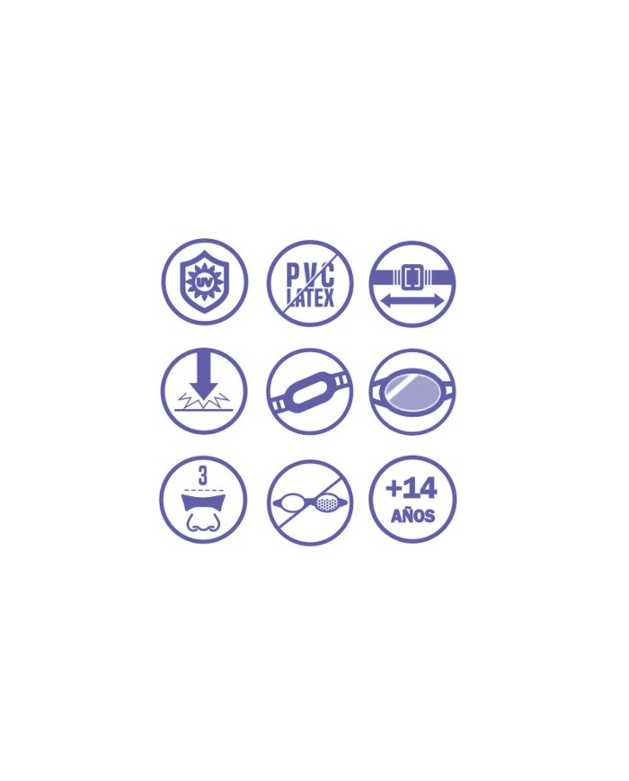 Bestway Occhialini da Nuoto per Bambini con Cinturino in Silicone, Colori Assortiti, +3 Anni, Mare e Piscina 21062