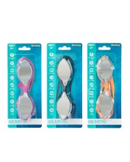Bestway Occhialini da Nuoto per Bambini con Cinturino in Silicone, Colori Assortiti, +3 Anni, Mare e Piscina 21062