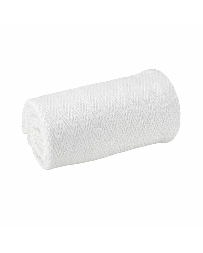 Coperta Alexandra House Living Manta Maia Blanco Multicolore Coperta Alexandra House Living Manta Maia Blanco Multicolore