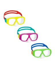 Bestway Maschera da Sub per Bambini Cinturino Anatomico Colore Assortito +3 Anni Spiaggia e Piscina 22011 Bestway Maschera da Sub per Bambini Cinturino Anatomico Colore Assortito +3 Anni Spiaggia e Piscina 22011