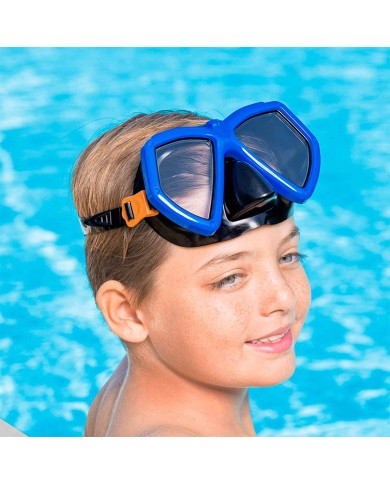 Bestway Maschera da Sub per Bambini Cinturino Anatomico Colore Assortito +3 Anni Spiaggia e Piscina 22011 Bestway Maschera da Sub per Bambini Cinturino Anatomico Colore Assortito +3 Anni Spiaggia e Piscina 22011